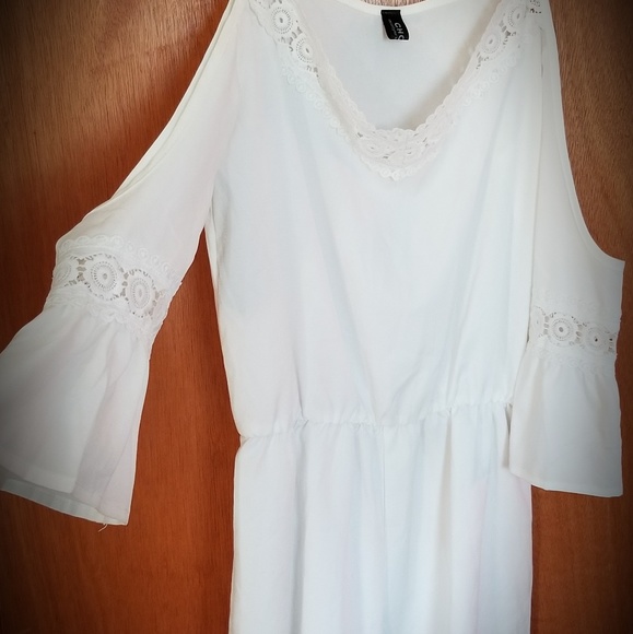 White Romper - Picture 1 of 4